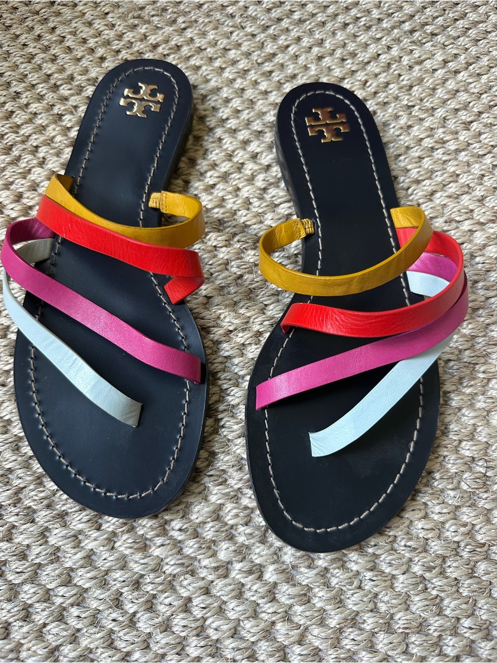 Tory Burch multicolored strappy sandal